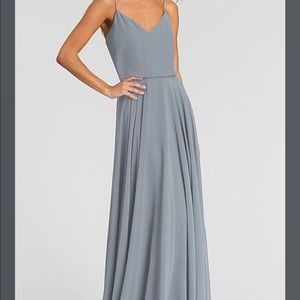 Jenny Yoo Inesse bridesmaid dress-Denmark Blue